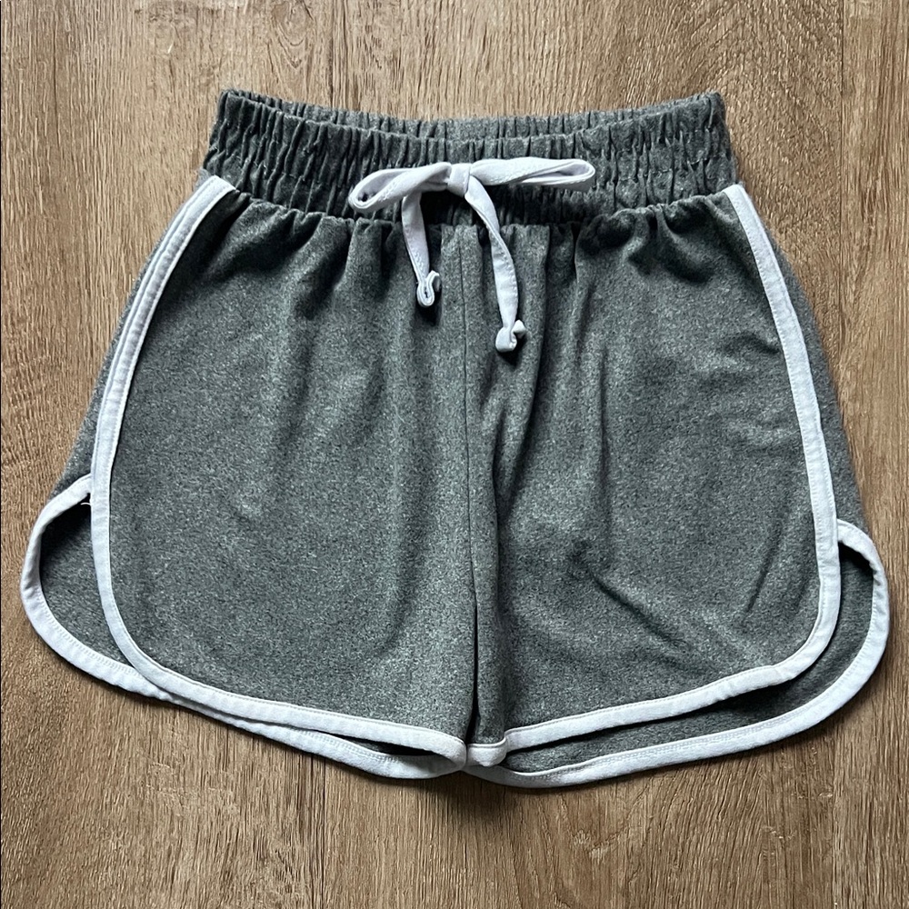 Olivia Kay Girls Gray Athletic Shorts Size Medium 8